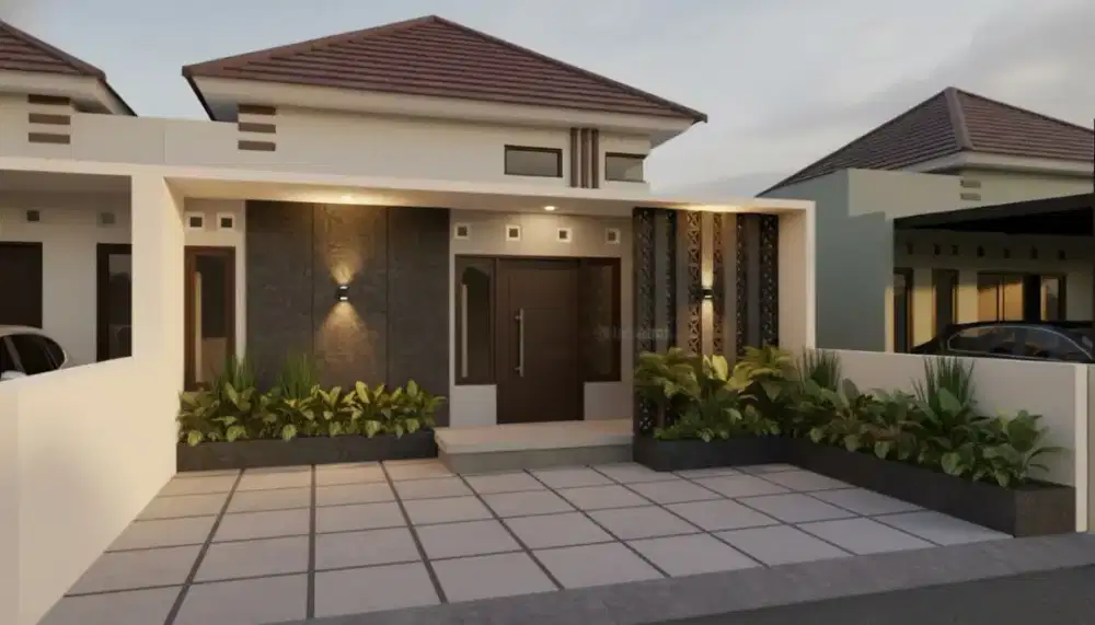 Rumah bebas banjir dekat kampus uin Ngaloyan