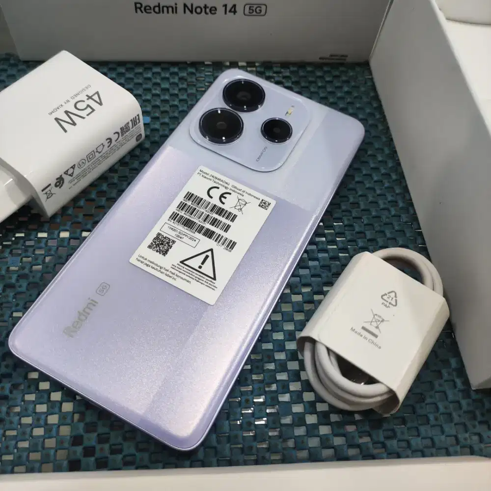Redmi Note 14 5G, 8/256Gb Fullset, bisa TT