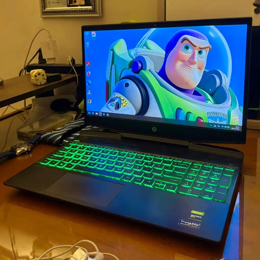 Laptop HP Gaming Core i7 16gb  512gb GTX 1660Ti 6gb 144hz SSD