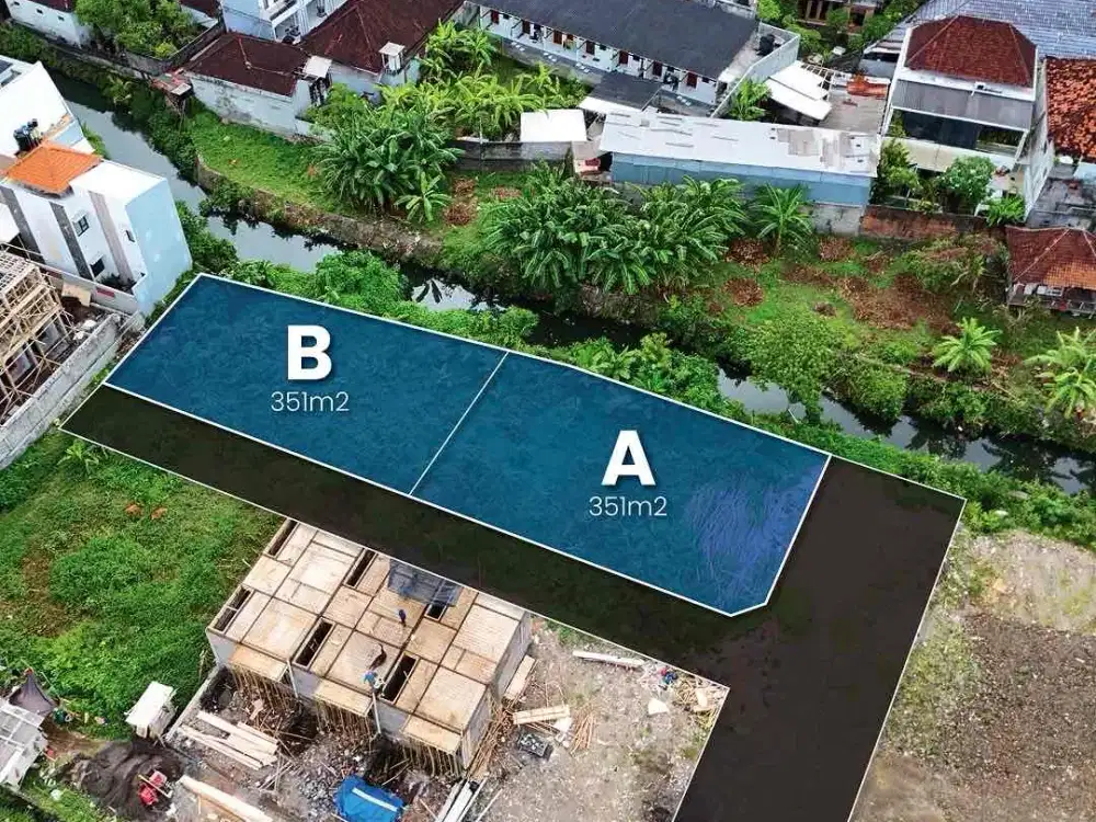 Tanah Strategis Mahendradatta Denpasar Barat SHM Zona Kuning