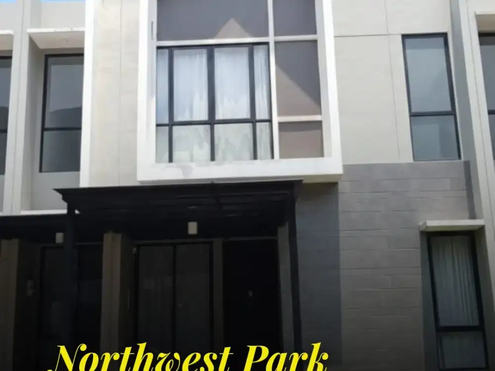 Rumah Di Northwest Park Surabaya Kondisi Bagus Scandinavian Millenial