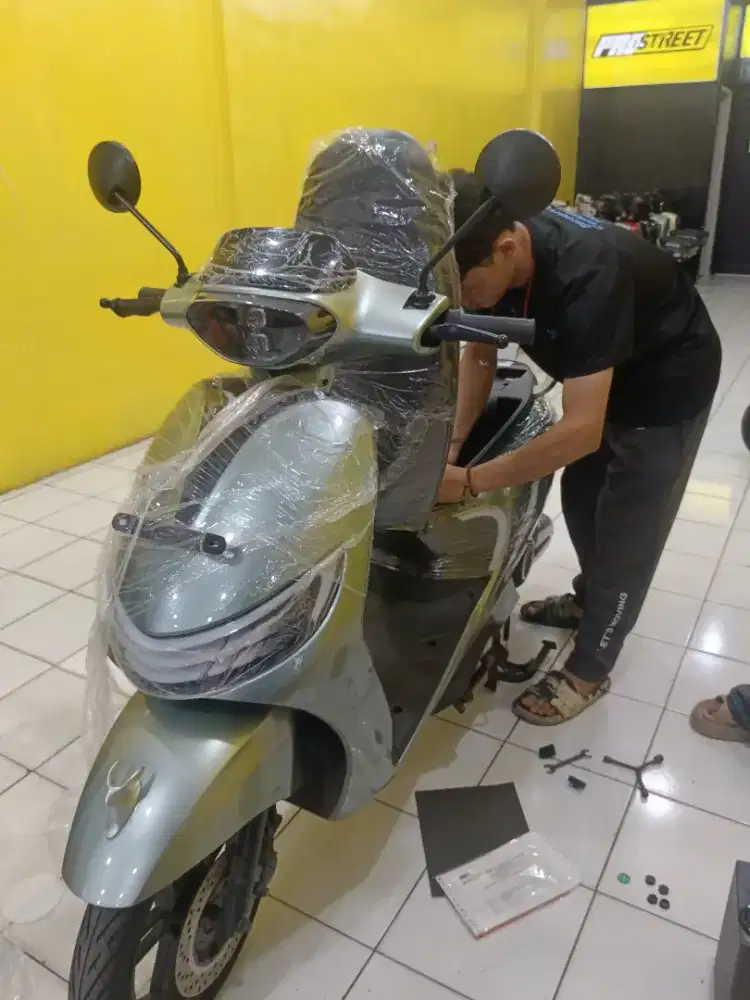 Kredit sepeda listrik syarat cukup KTP area poris tangerang