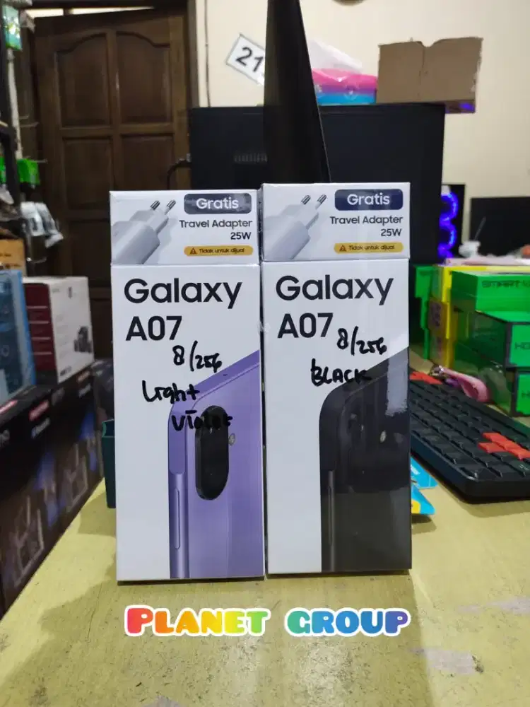 Samsung A07 up to 16/256GB jaminan garansi 12 bulan