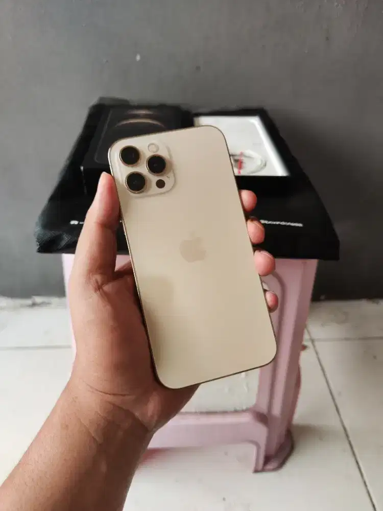 Iphone 12 promax 128gb ex ibox fullset mulus