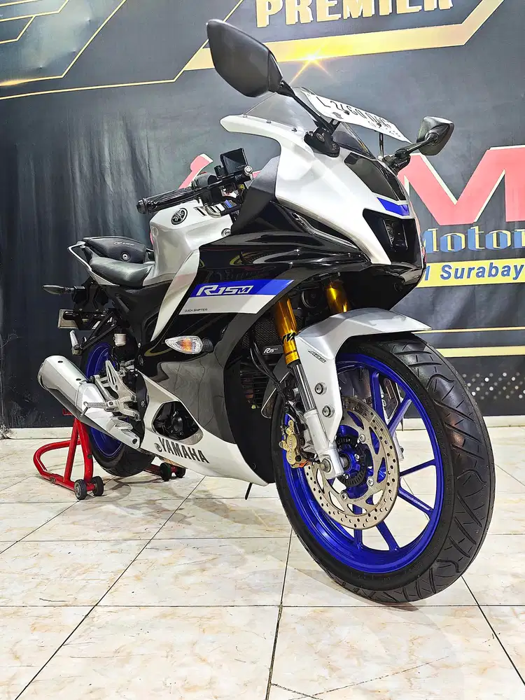 Yamaha R15V4 M type tertinggi limit abs Qs mewa.Anugerah motor rungkut