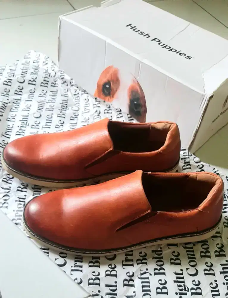 Sepatu pria Hush Puppies Original