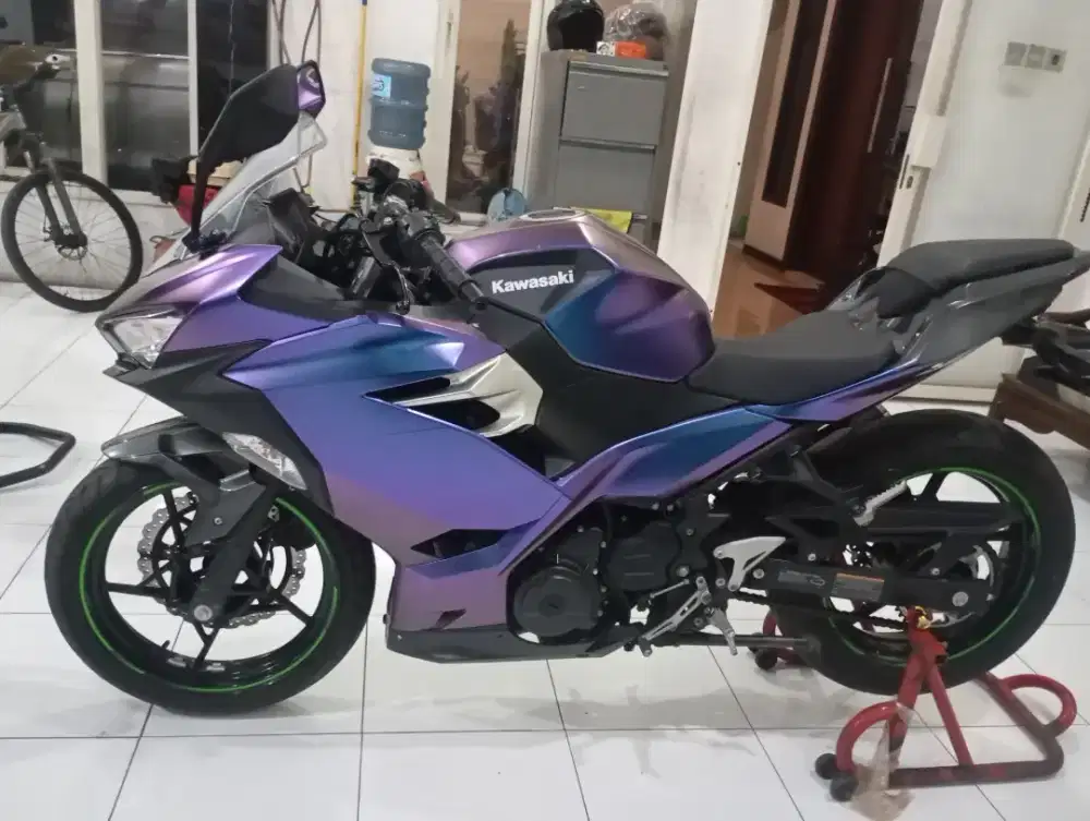 Motor Idaman Kawasaki Ninja 250 Tahun 2023 Plat W