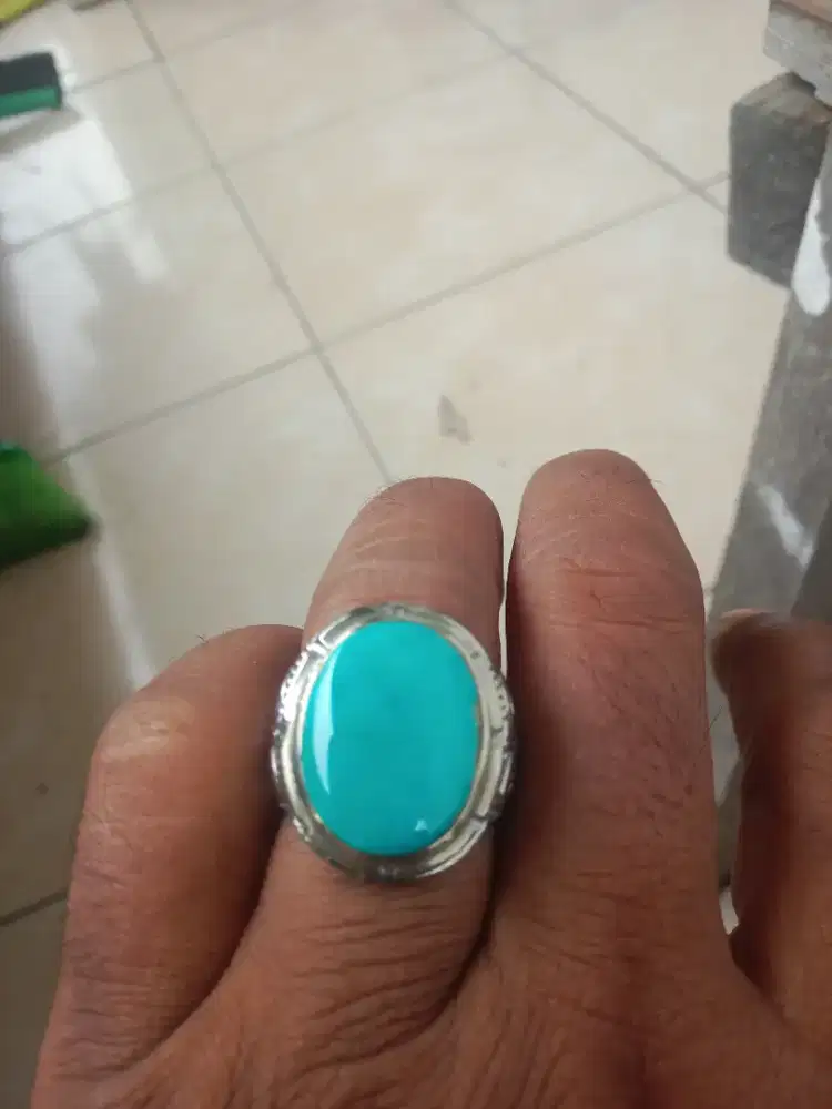 Batu pirus persia polosan