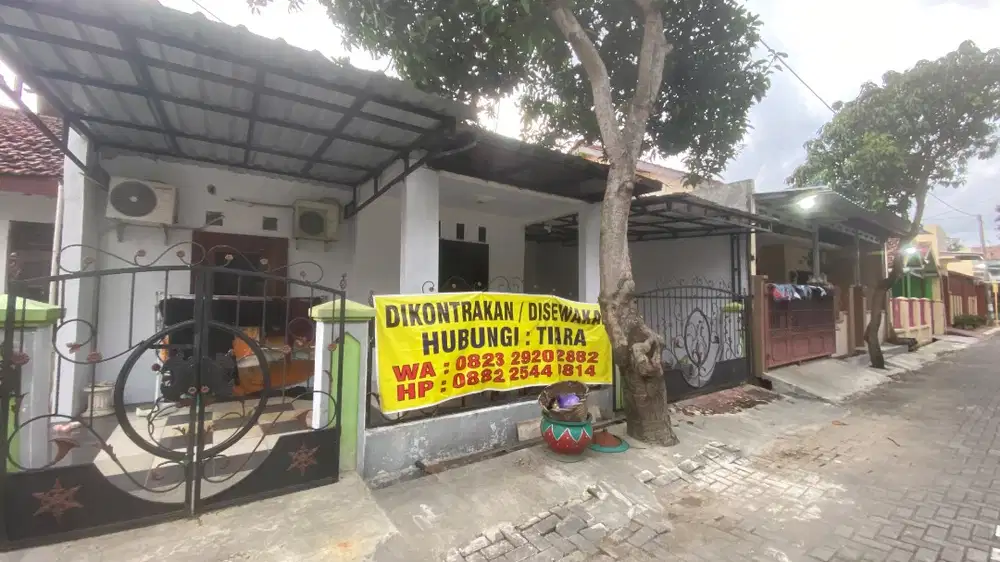 DIKONTRAKAN RUMAH SEMI MINIMALIST