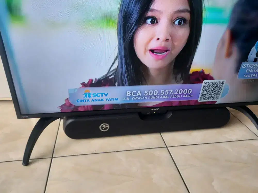 Jual tv led 43in sharp type baru
