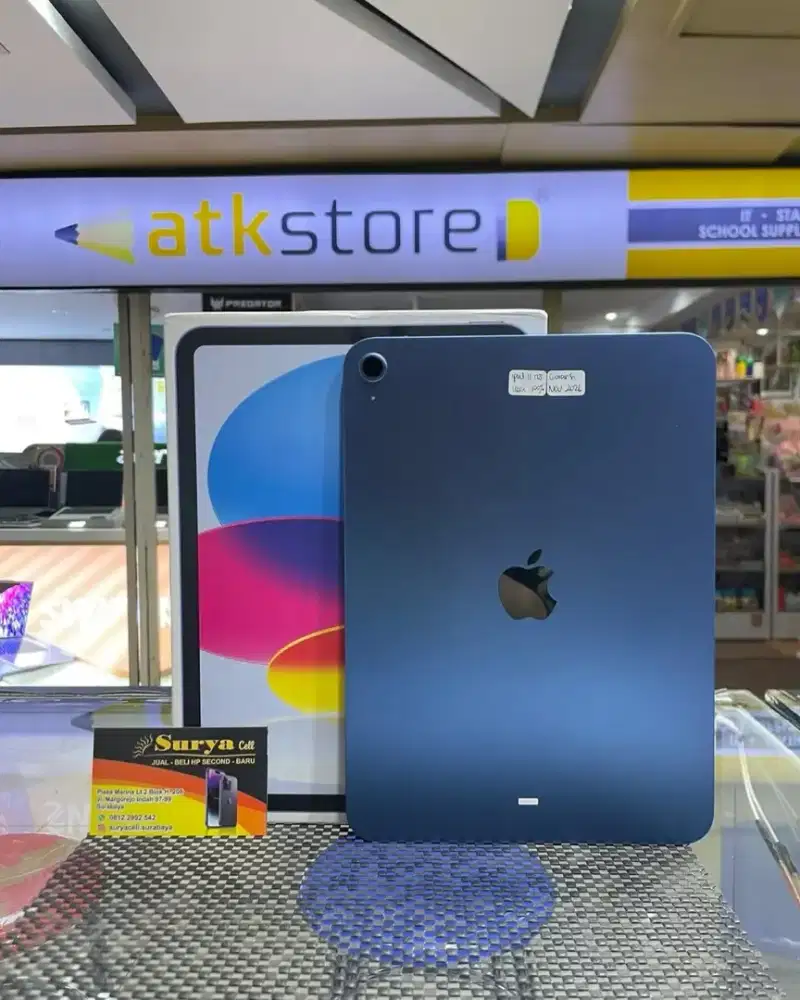 Ipad Gen 11 A16 128 GB Wifi Resmi iBox Garansi ON Panjang