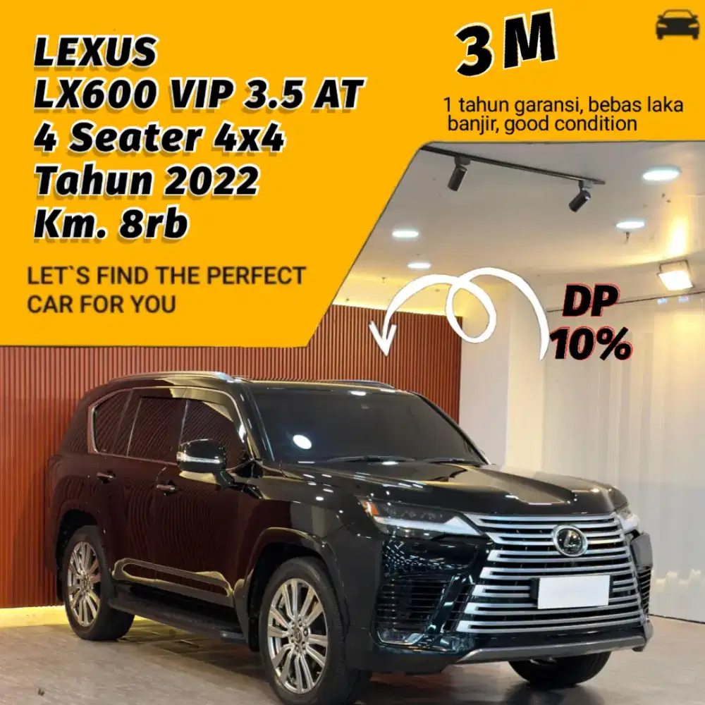Lexus LX600 VIP 4seater 4x4 3.5 AT Tahun 2022