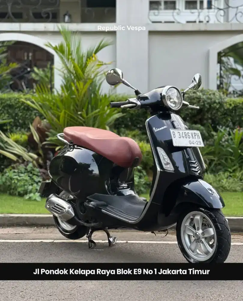JUAL CEPAT PIAGGIO VESPA PRIMAVERA 150 3V TH 2014 PERFECT CONDITION
