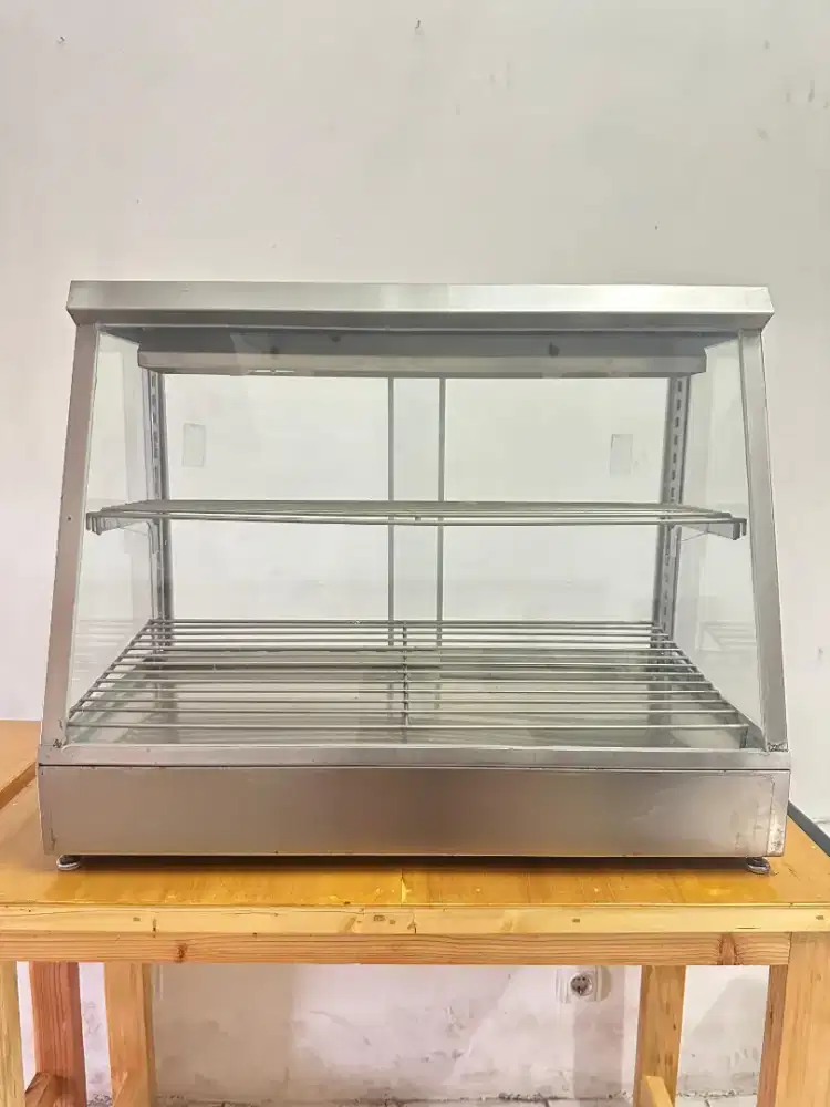 Warmer Etalase Stainless Ayam Fried Chicken