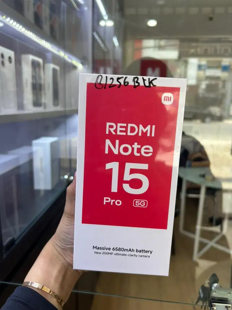 msi Redmi note 15 pro 5g Ram 8/256gb baru garansi resmi nasional