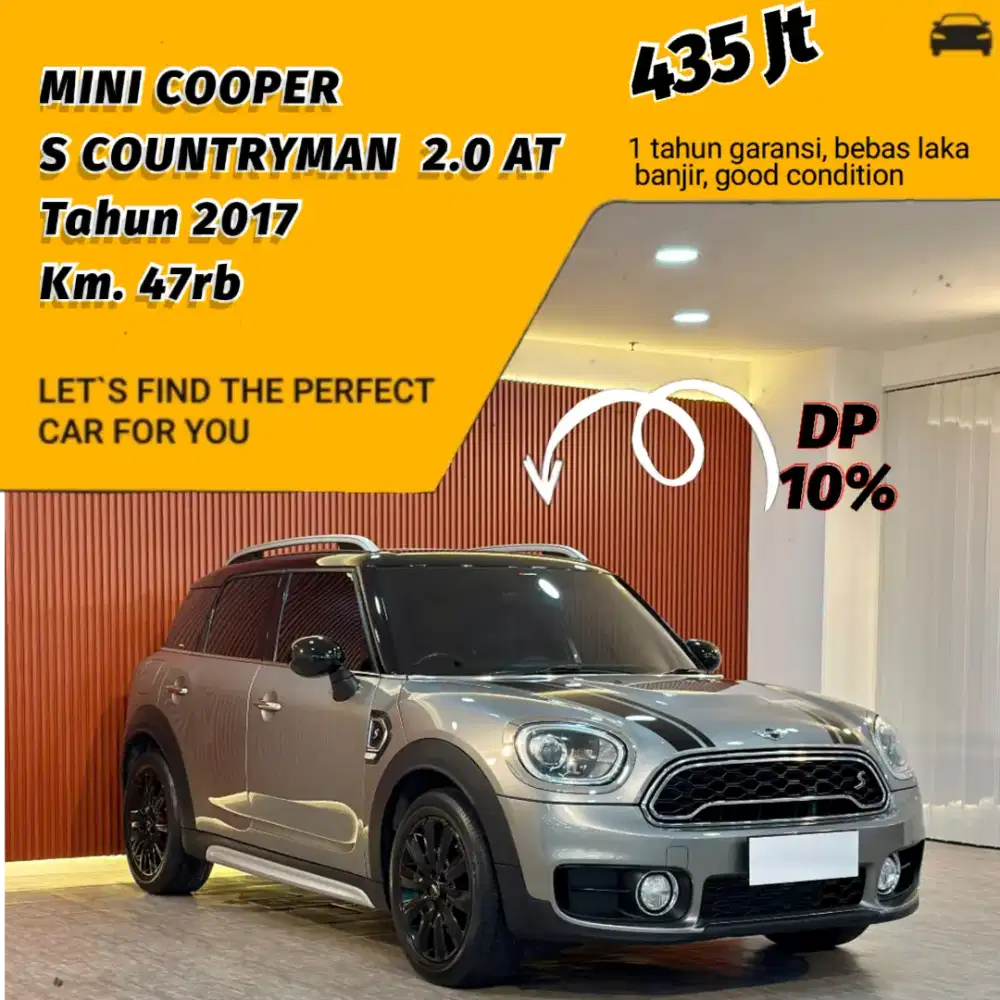Mini Cooper S Countryman 2.0 AT Tahun 2017