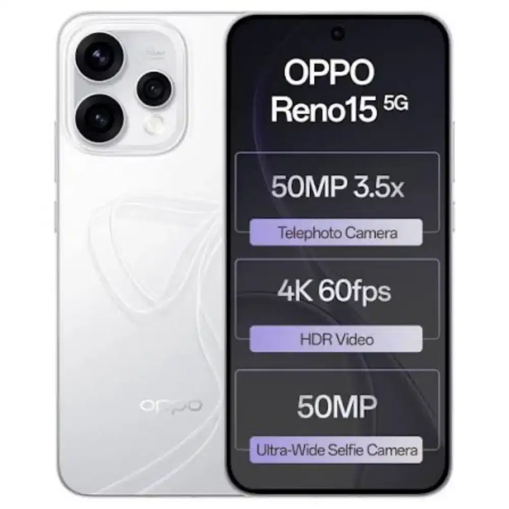 Oppo Reno 15 5G Ram 8/256 GB
