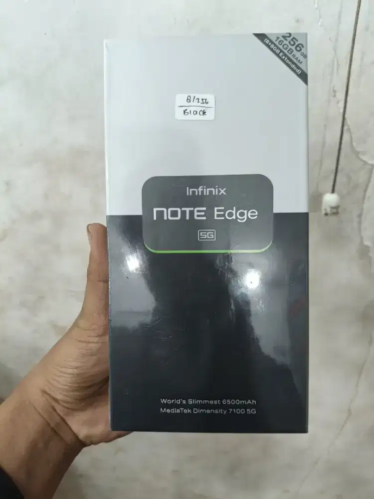 new infinix note edge 5G 8/256 garansi resmi