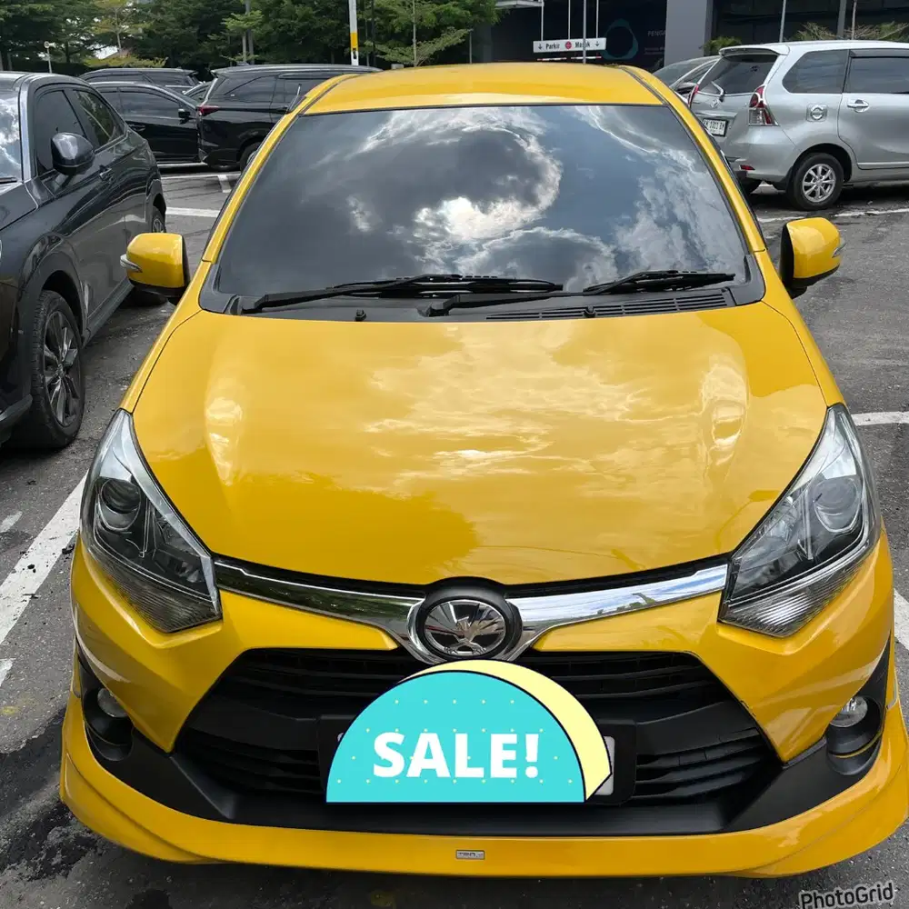AGYA TRD MATIC 2019 KUNING