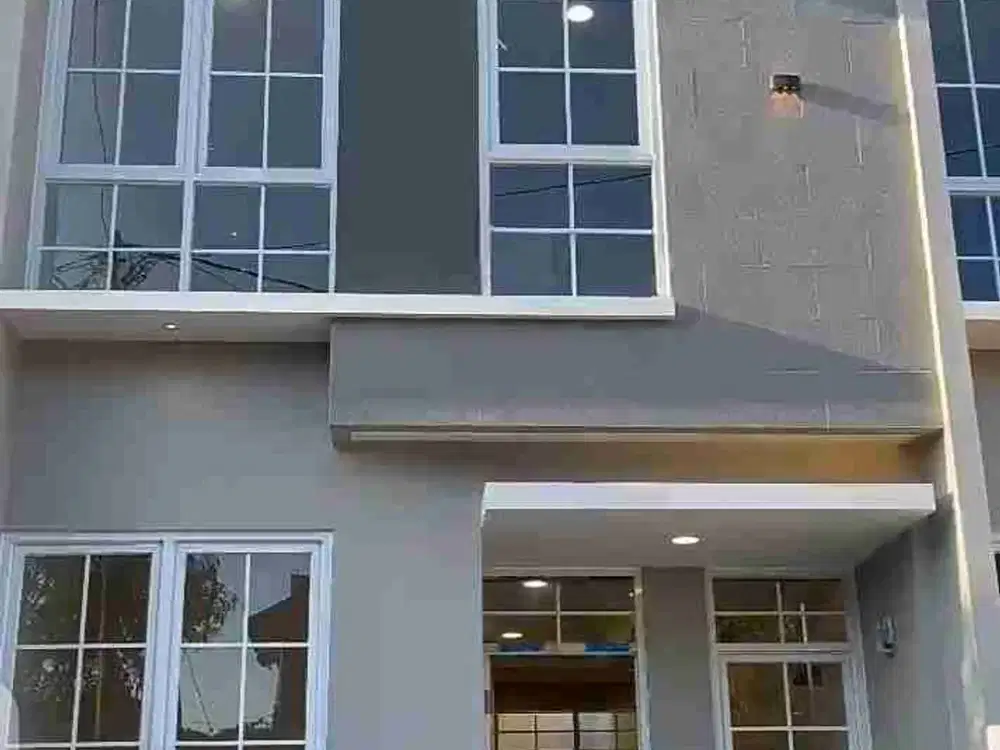 jual rumah baru minimalis cisaranteun kulon banyak bonus Ac water heater kanopi