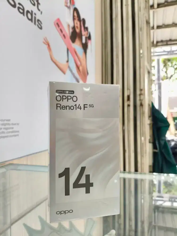 OPPO RENO 14F 5G 8/256 ORI SEGEL GARANSI RESMI