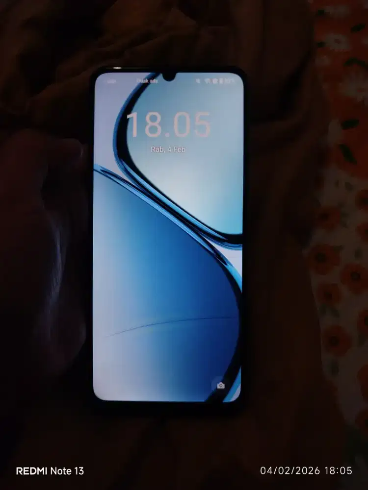 Realme note 60 warna biru