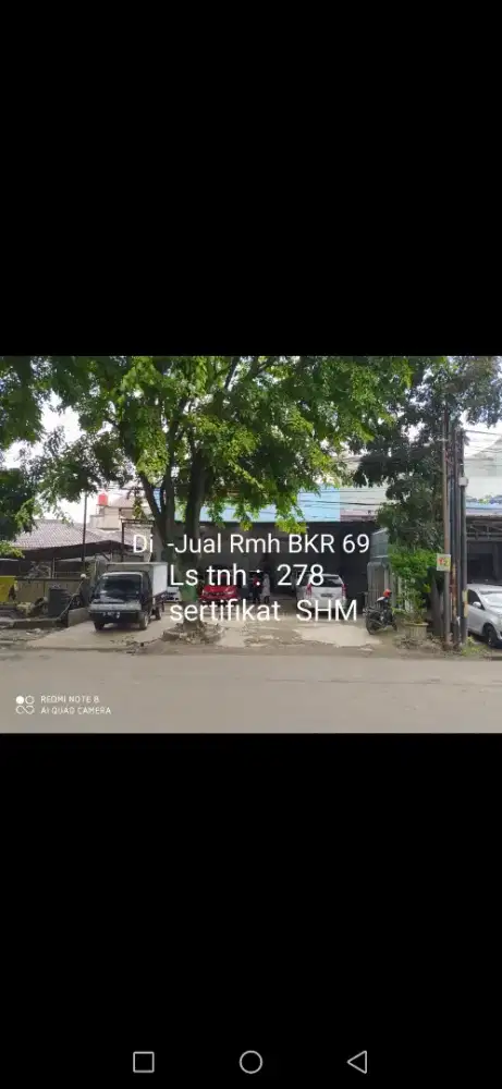 Ruko jalan raya BKR cocok untuk usaha