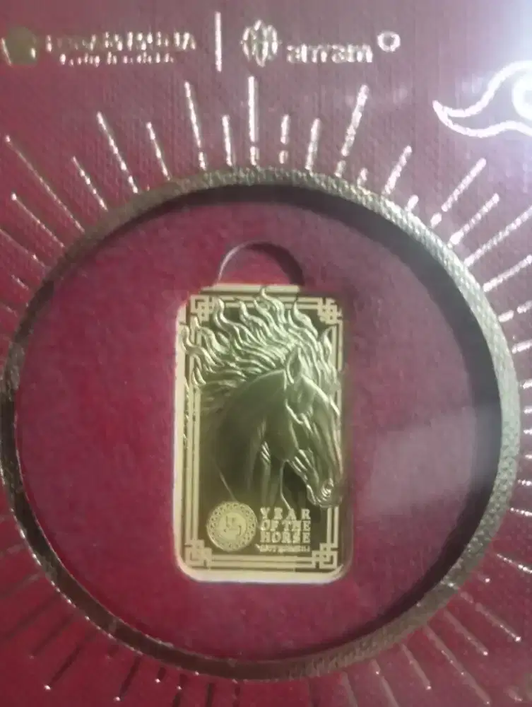 Jual Emas Batangan Spesial imlek Years of Horse