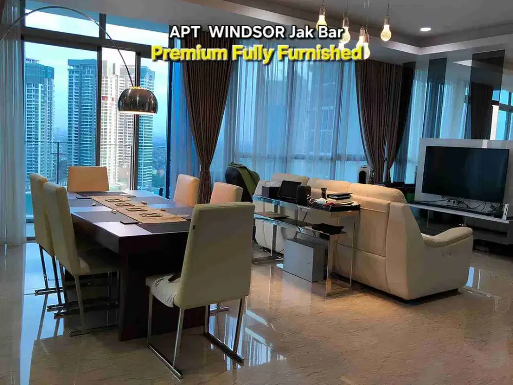 Apartemen Luas Mewah dengan 2 Private Lift  ,Lengkap dengan premium Furniture