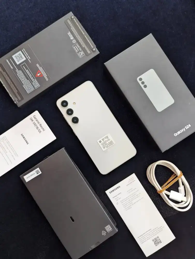 Samsung S24 8/256 Fulset mulus Pemakaian Singkat