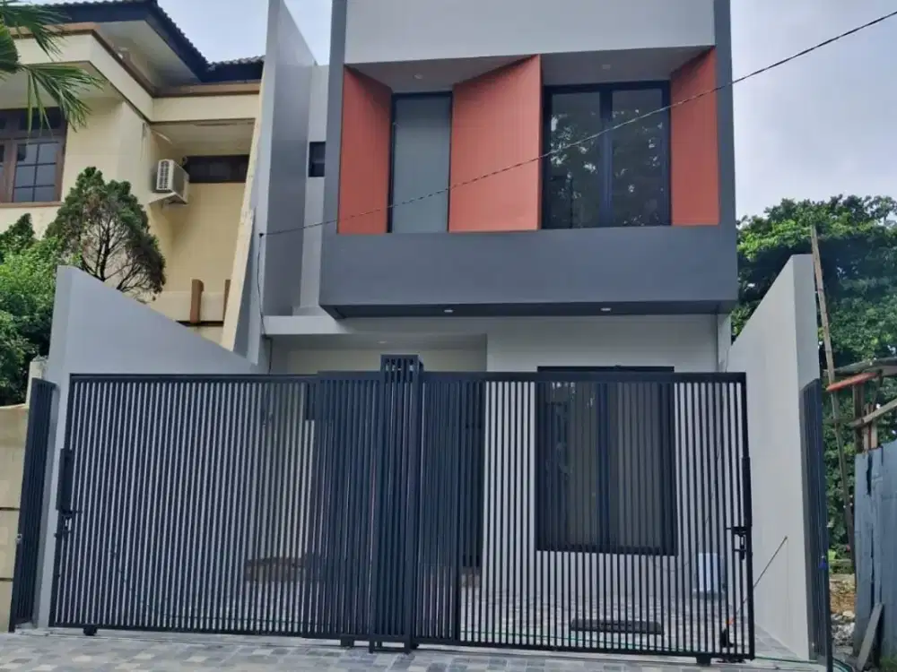 Rumah MANYAR JAYA  NEW GRESS MINIMALIS  MODERN KONTEMPORER Row Jalan Lebar STRATEGIS FAVORITE