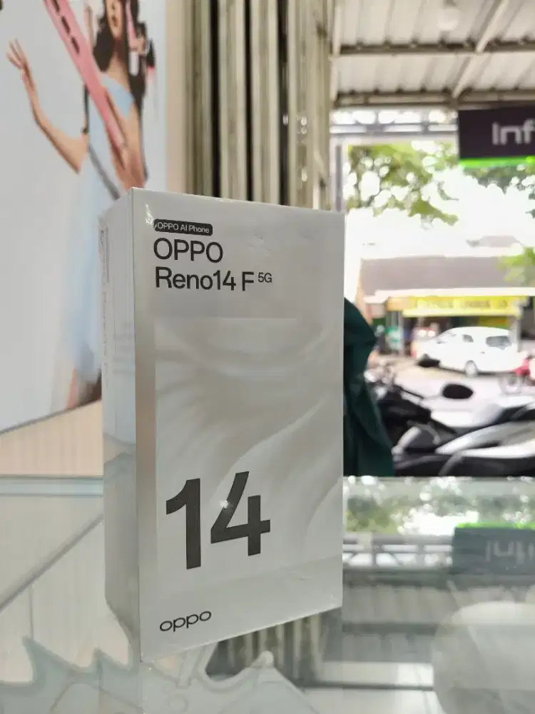 OPPO RENO 14f 5G 8/256GB NEW SEGEL ORI GARANSI RESMI