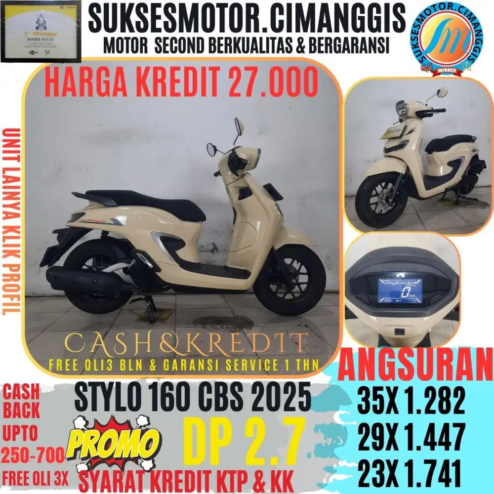 DP 2.7 STAYLO 160 CBS TERMURAH CASHBACK UPTO700RBU FREEOLI3X