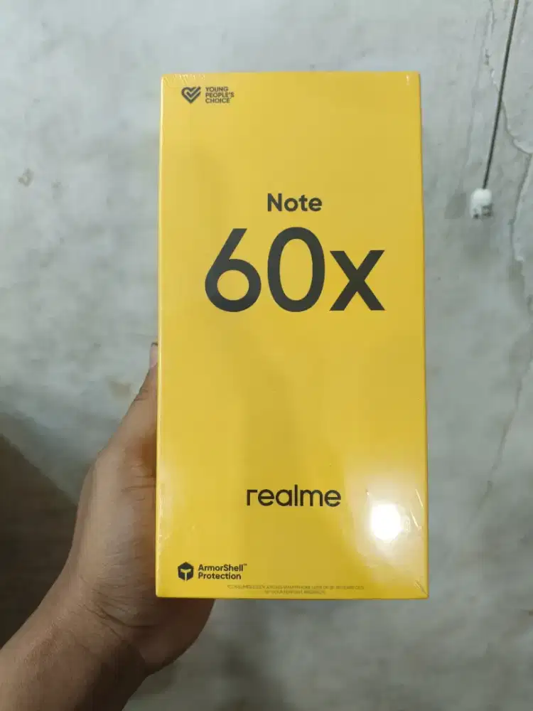 new realme note 60x 4/64 garansi resmi