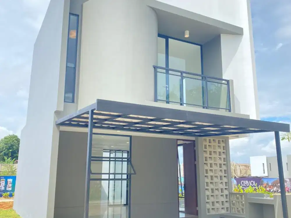 Rumah Mewah di Cluster Nerin Hanya 1 Menit ke Stasiun KRL Bsd City