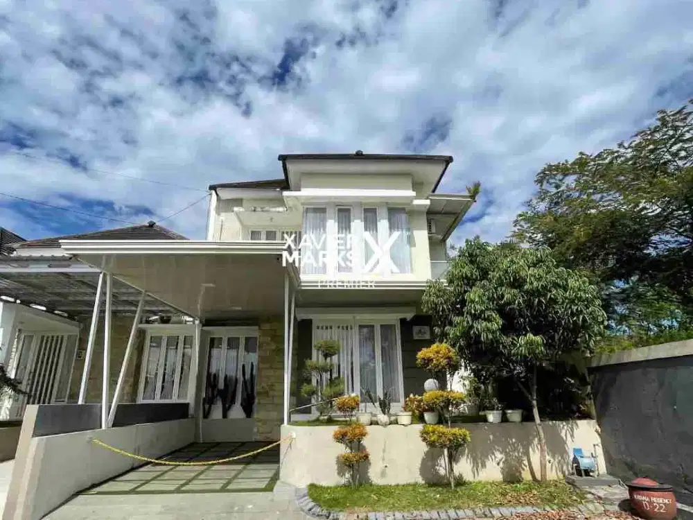 Dijual Villa Cantik Full Furnished  Plus Kolam Renang Siap Huni Dekat Jatim Park 3 Di Junrejo Kota Wisata Batu Malang