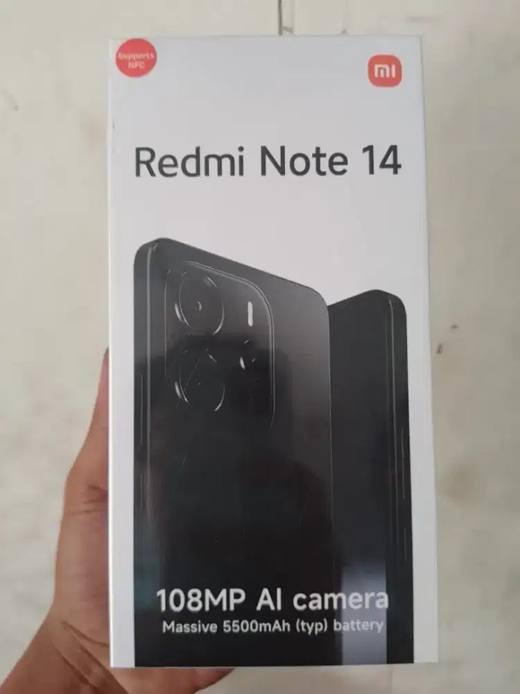 new redmi note 14 8/256 garansi resmi