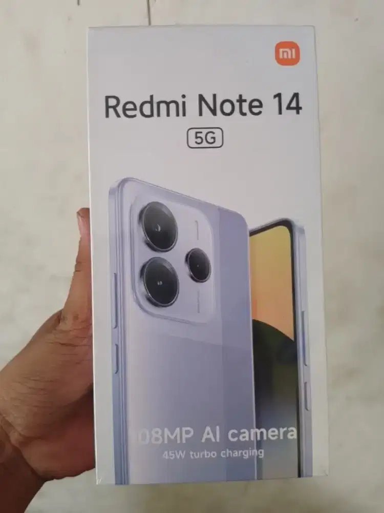 new redmi note 14 5G 8/256 GARANSI RESMI