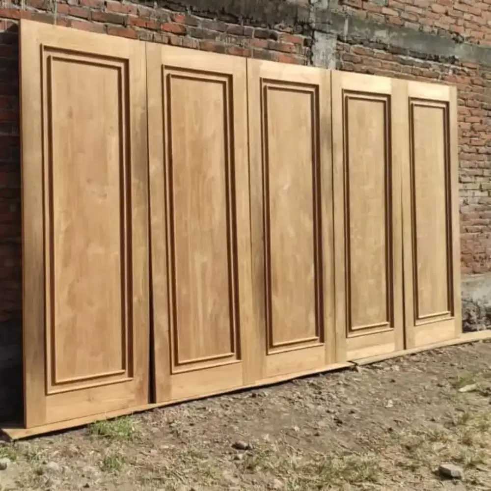 Pintu kayu, Pintu rumah, Pintu minimalis