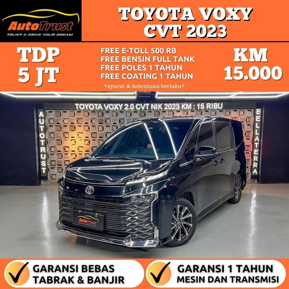 CASH 435 JUTA | TOYOTA VOXY 2.0 A/T 2023