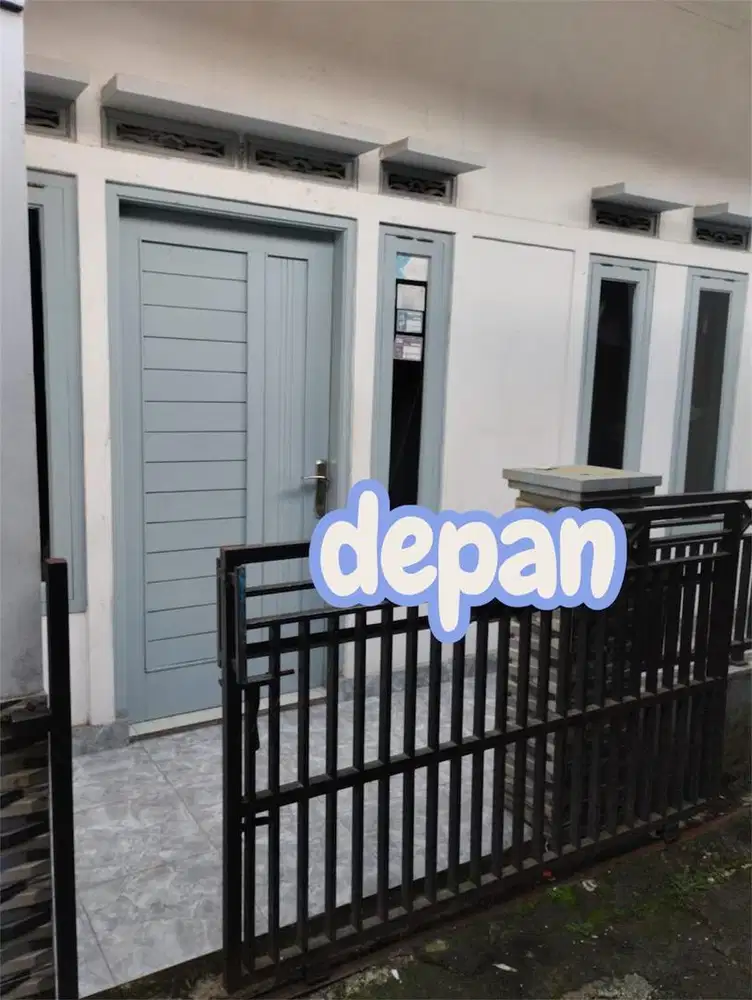 Di jual rumah 2 kamar tidur