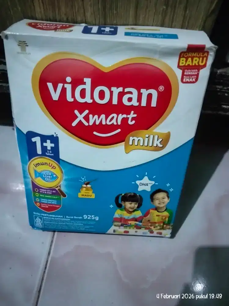Susu vidorant 1+ rasa madu