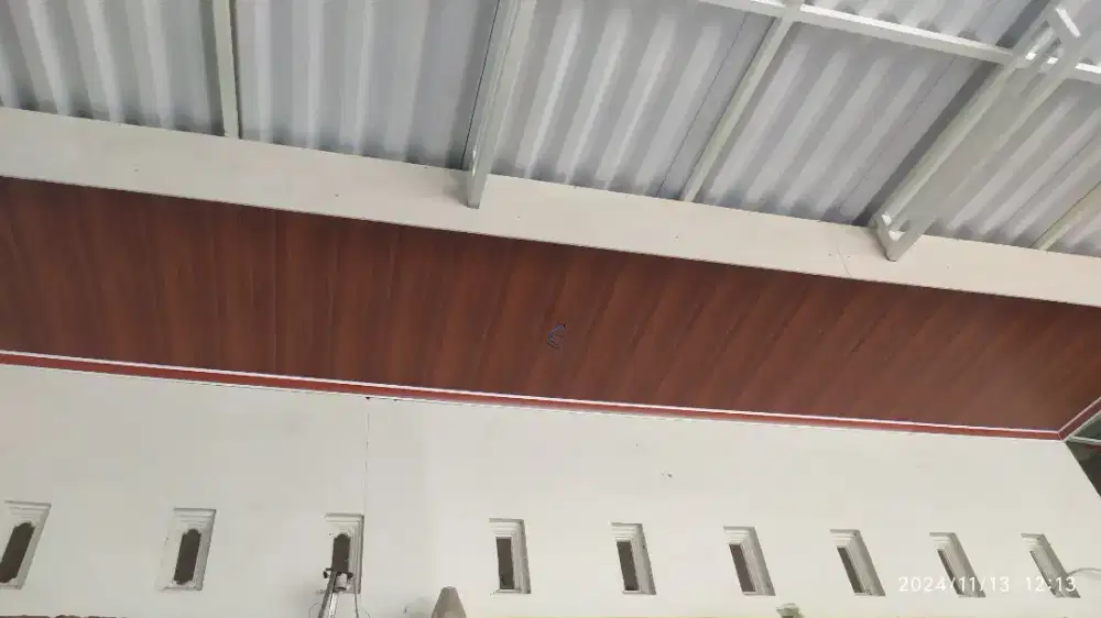 Plafon gipsum dan plafon pvc modern,partisi