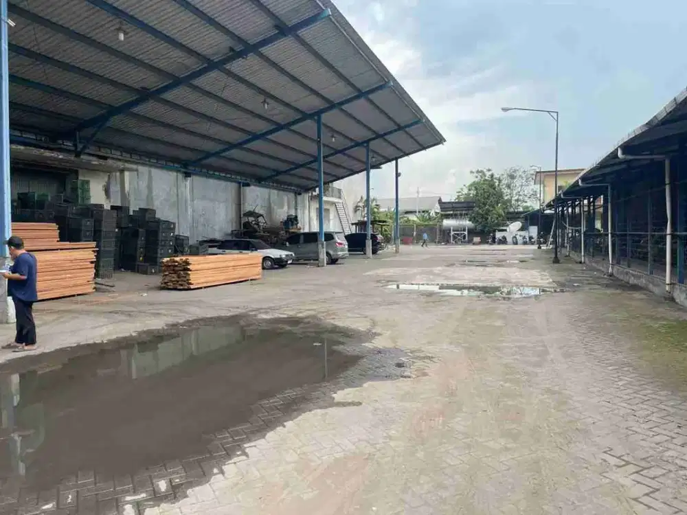 SEWA GUDANG BESAR JALUR STATEGIS JL. BY PASS KRIAN SIDOARJO