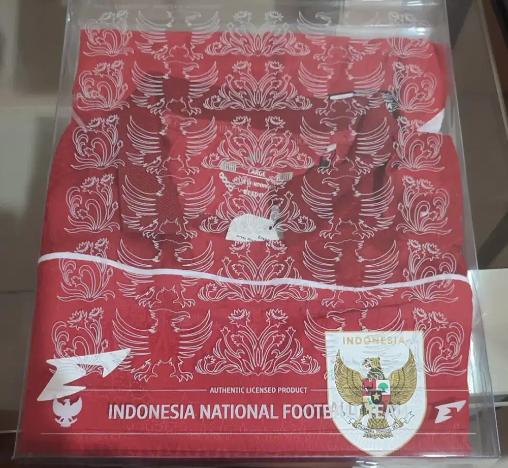 ORI ERSPO BNIB 
Jersey Timnas Player Issue Home Merah