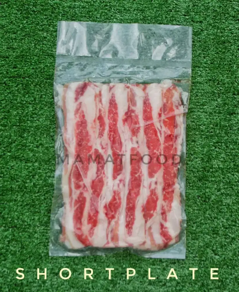 Daging shortplate slice