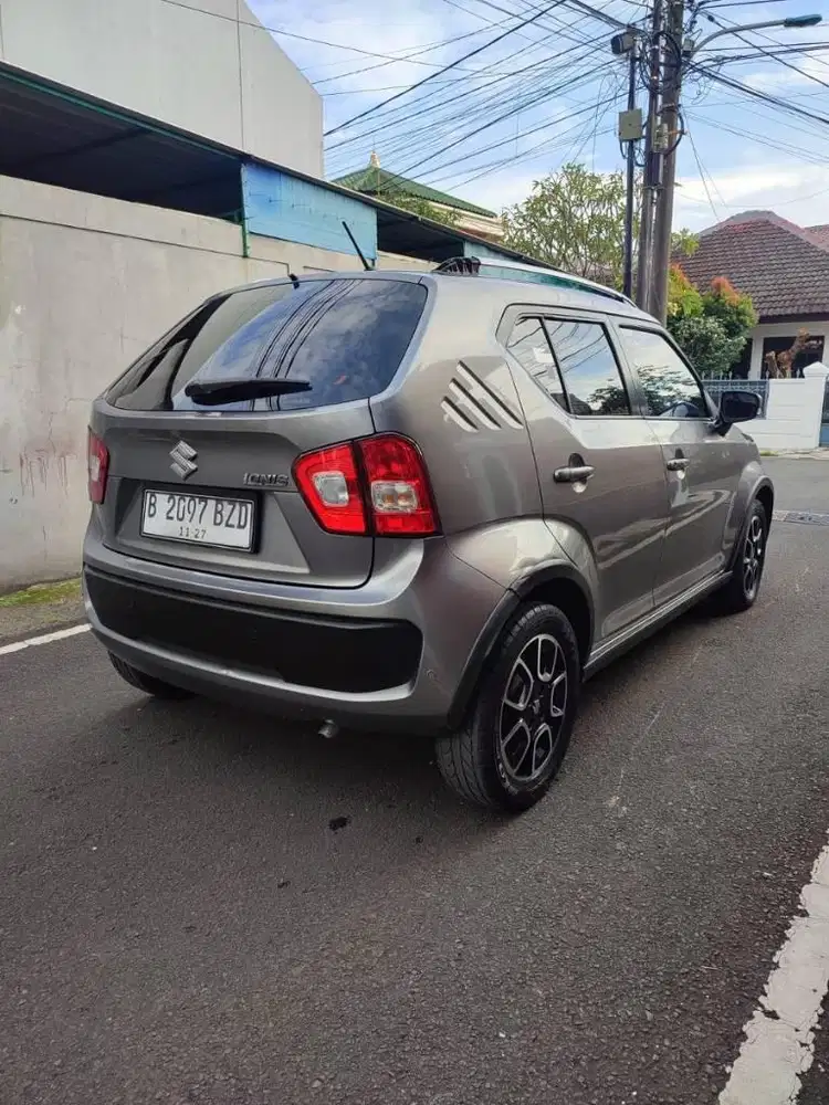 Suzuki IGNIS Gx at metic th 2017 Abu2 metalik nopol Ganjil jakarta