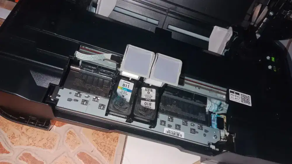 Canon PIXMA iP2770 Nyala Normal – Cartridge Rusak – Kabel Lengkap
