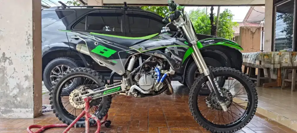 Kawasaki KX 100 lengkap faktur