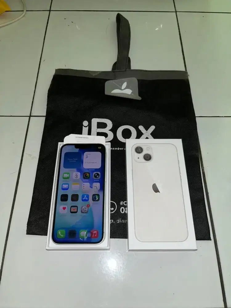 Iphone 13 128Gb IBox garansi resmi